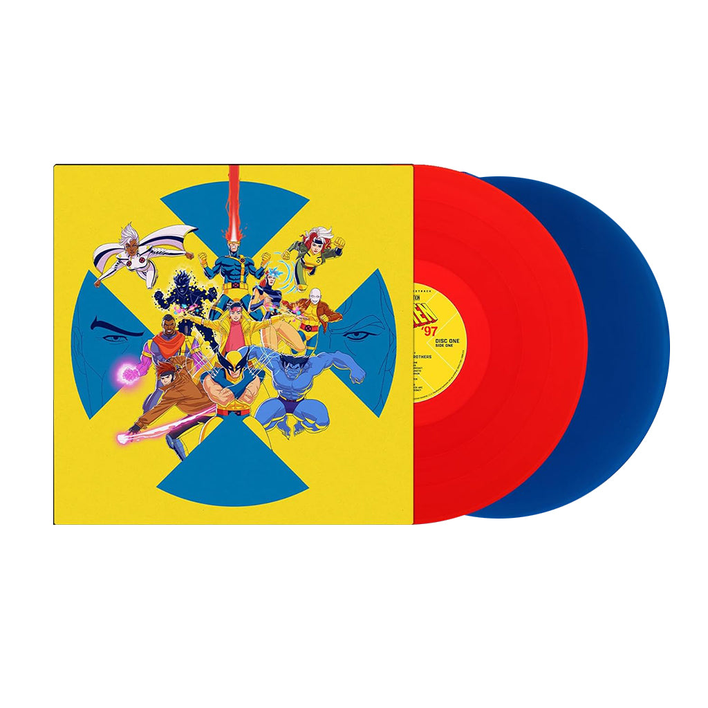 THE NEWTON BROTHERS - X-Men ‘97 (Original Score) - 2LP - Translucent Blue and Red Vinyl [OCT 17]