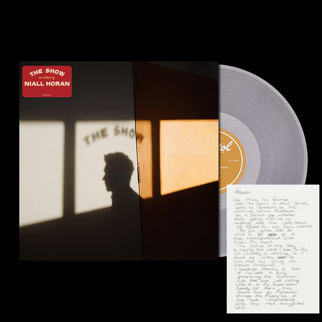 NIALL HORAN - The Show (w/ Alternative Sleeve & Letter Print) - LP - Frosted Glass Clear Vinyl