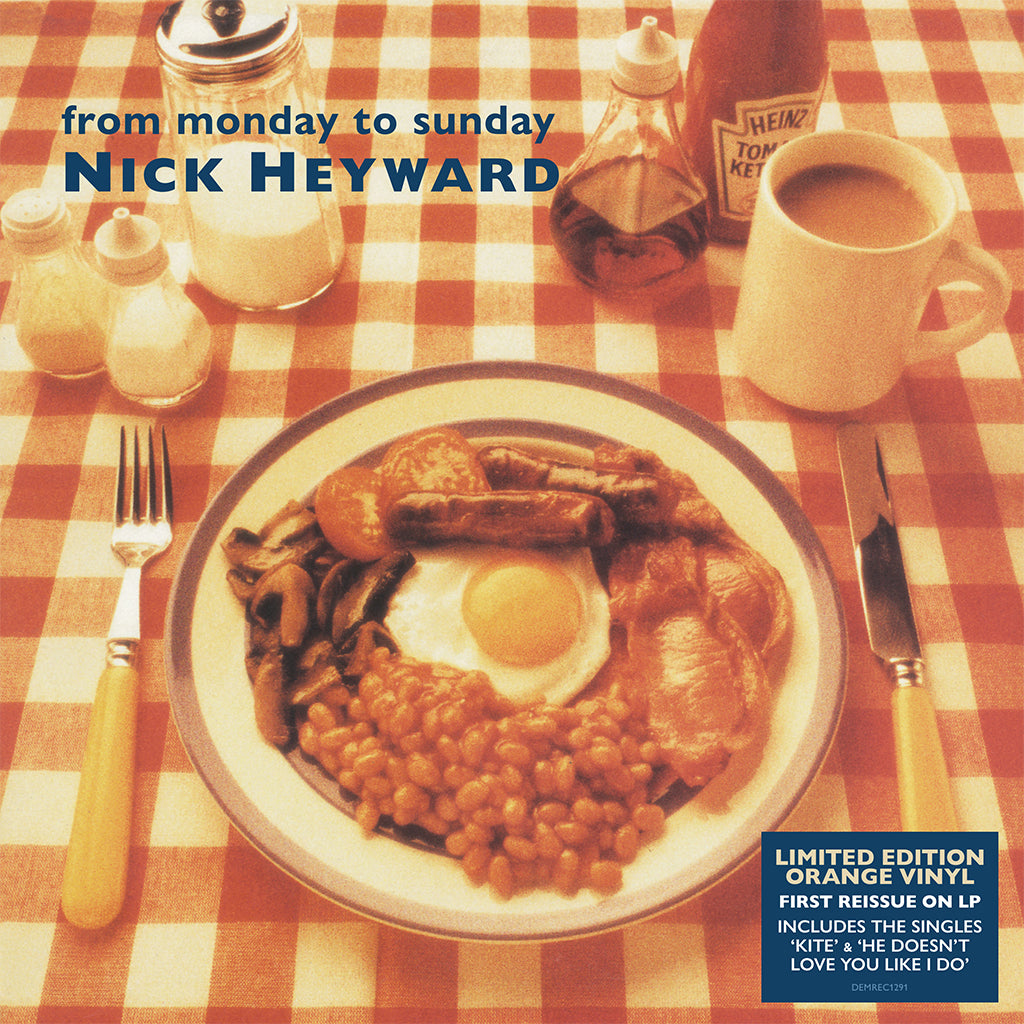 NICK HEYWARD - From Monday To Sunday (Reissue) - LP - Orange Vinyl [NOV 7]