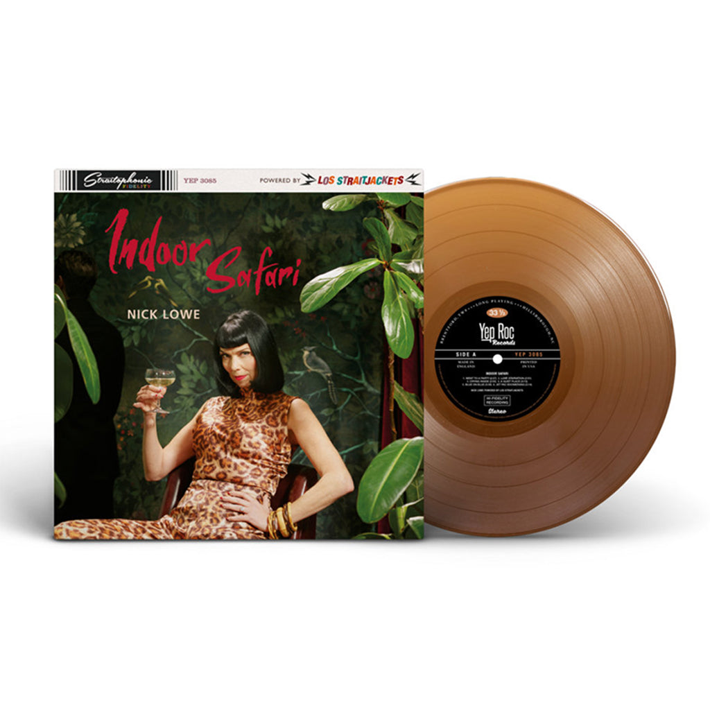 NICK LOWE - Indoor Safari - LP - Bamboo Colour Vinyl [SEP 13]