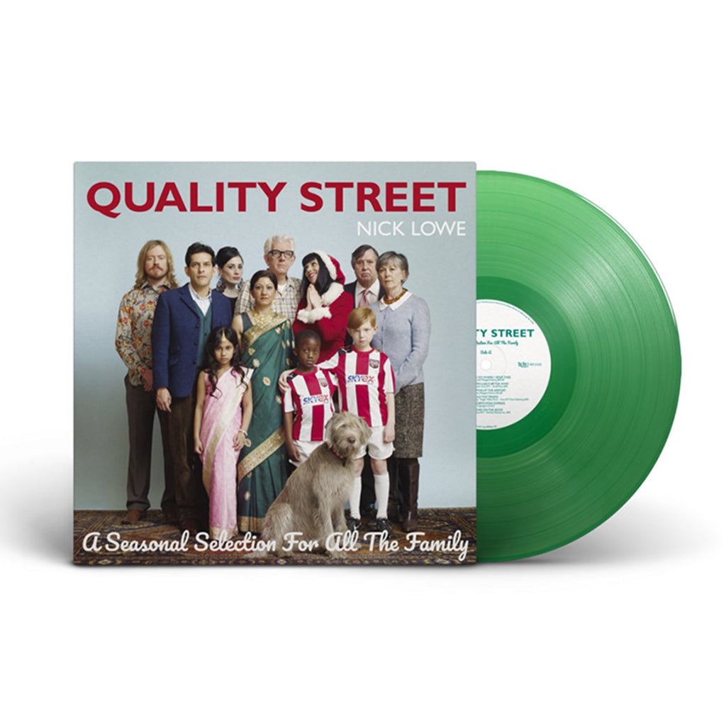 NICK LOWE - Quality Street: A Seasonal Selection For All The Family (Repress) - LP - Green Vinyl
