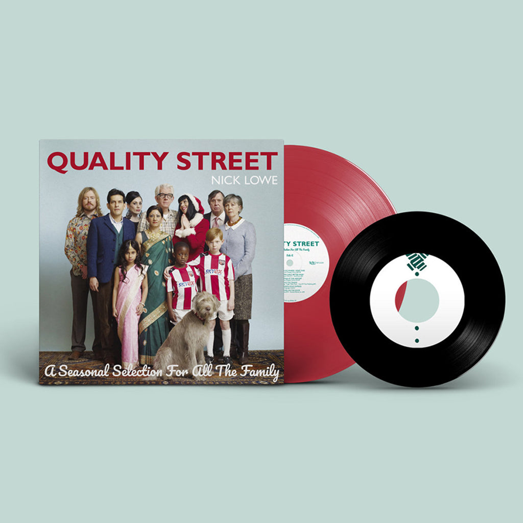 NICK LOWE - Quality Street: A Seasonal Selection for All the Family (10th Anniversary) - LP - Red Vinyl + Bonus 7'' [OCT 20]