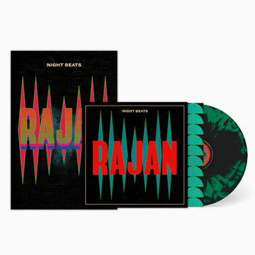 NIGHT BEATS - Rajan (w/ fold-out poster)  - LP - 180g Jade Green Vinyl