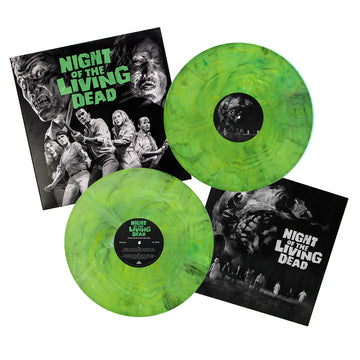VARIOUS - Night Of The Living Dead (Complete Original Soundtrack) [Reissue] - 2LP - 180g Zombie Green Swirl Vinyl [DEC 13]