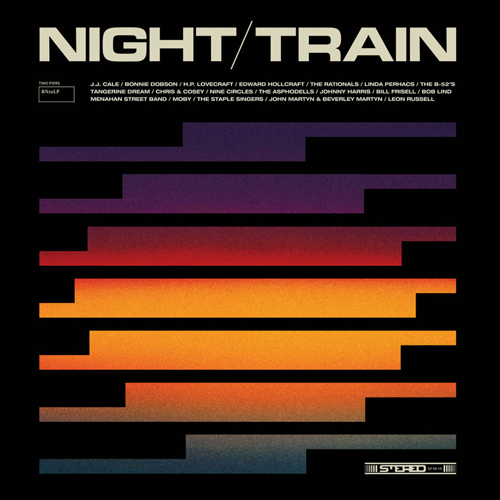 VARIOUS - Night Train: Transcontinental Landscapes 1968 - 2019 - 2LP - Transparent Petrol / Magenta Sky Colour Vinyl [JUN 21]
