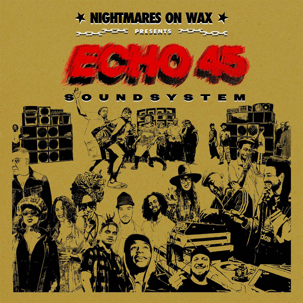 NIGHTMARES ON WAX - Echo45 Sound System - 2LP - Gold Vinyl [DEC 5]