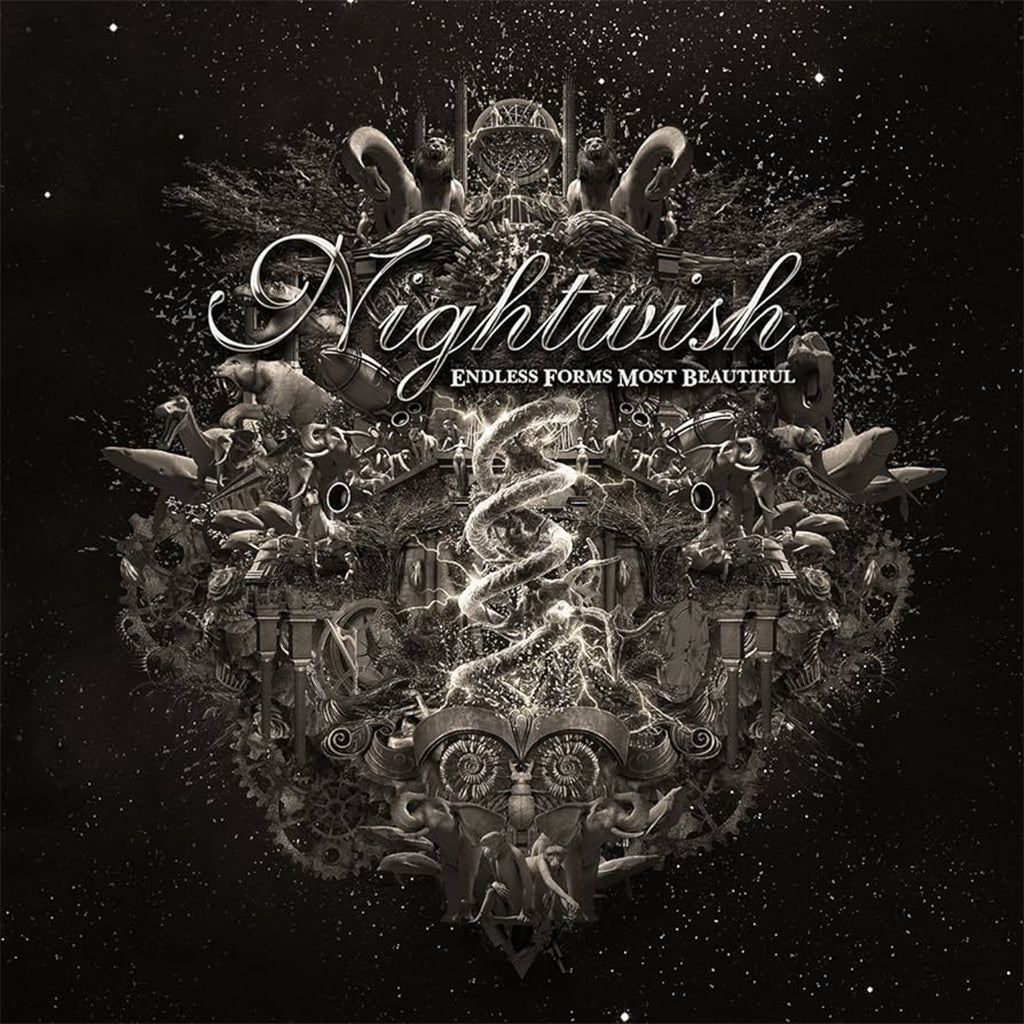 NIGHTWISH - Endless Forms Most Beautiful (2024 Reissue) - 2LP - Clear with Gold & Black Splatter Vinyl [MAY 3]