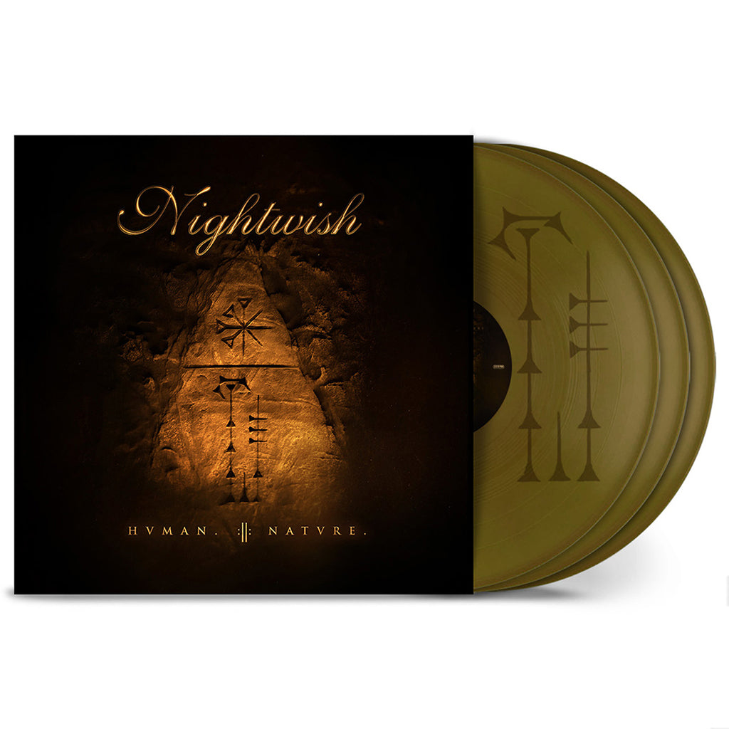 NIGHTWISH - Human. :II: Nature. (Reissue with Etching) - 3LP - Solid Gold Vinyl [SEP 20]