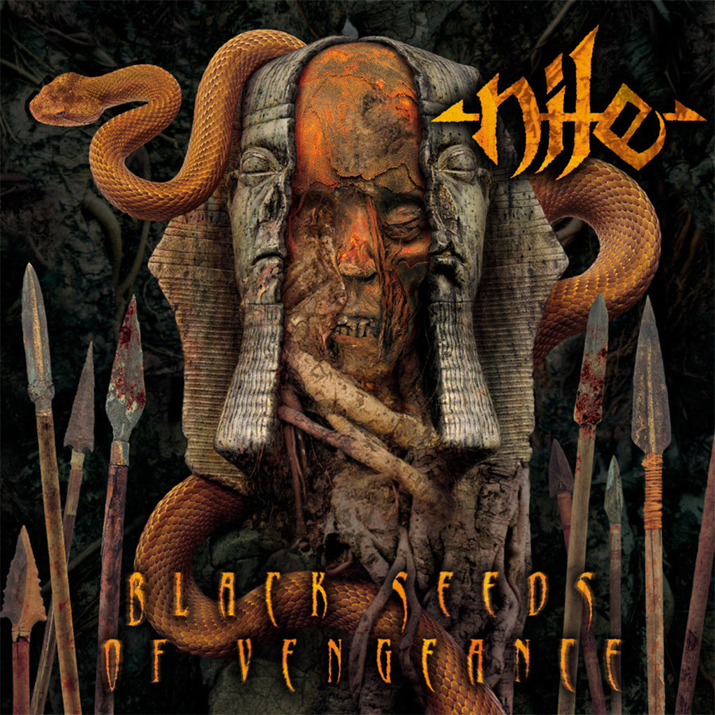 NILE - Black Seeds Of Vengeance (2023 Reissue) - LP - Orange w/ Black, Silver & Red Splatter Vinyl [SEP 29]