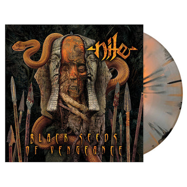 NILE - Black Seeds Of Vengeance (2023 Reissue) - LP - Orange w/ Black, Silver & Red Splatter Vinyl