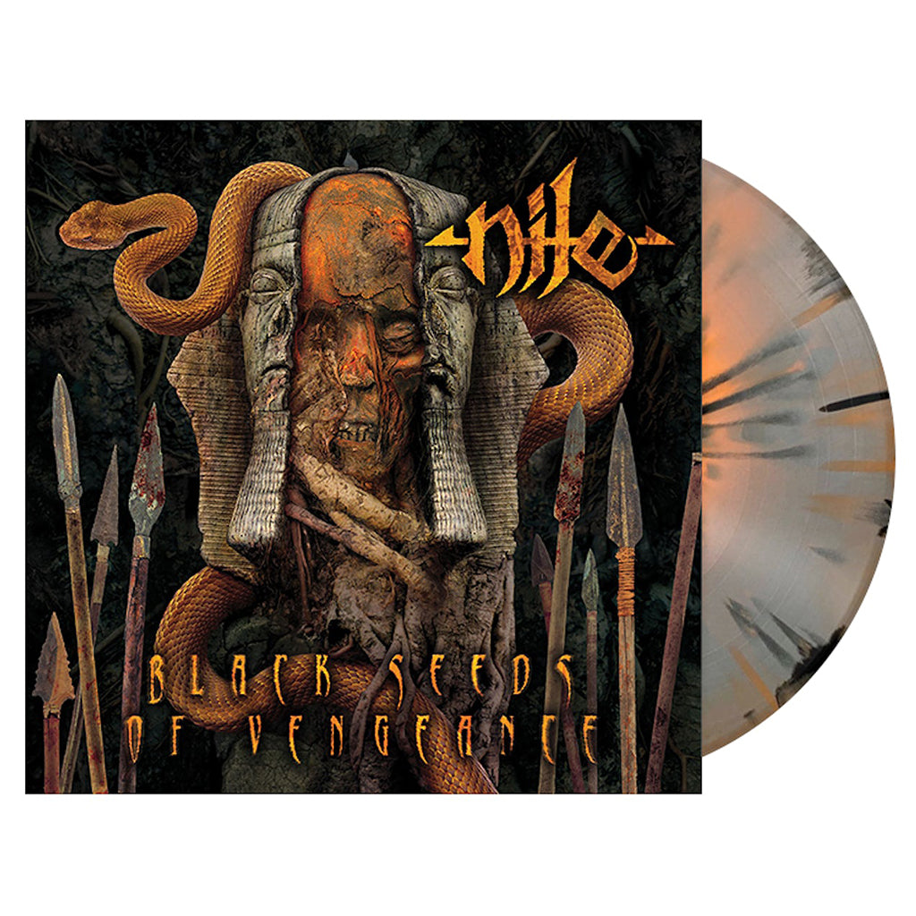 NILE - Black Seeds Of Vengeance (2023 Reissue) - LP - Orange w/ Black, Silver & Red Splatter Vinyl