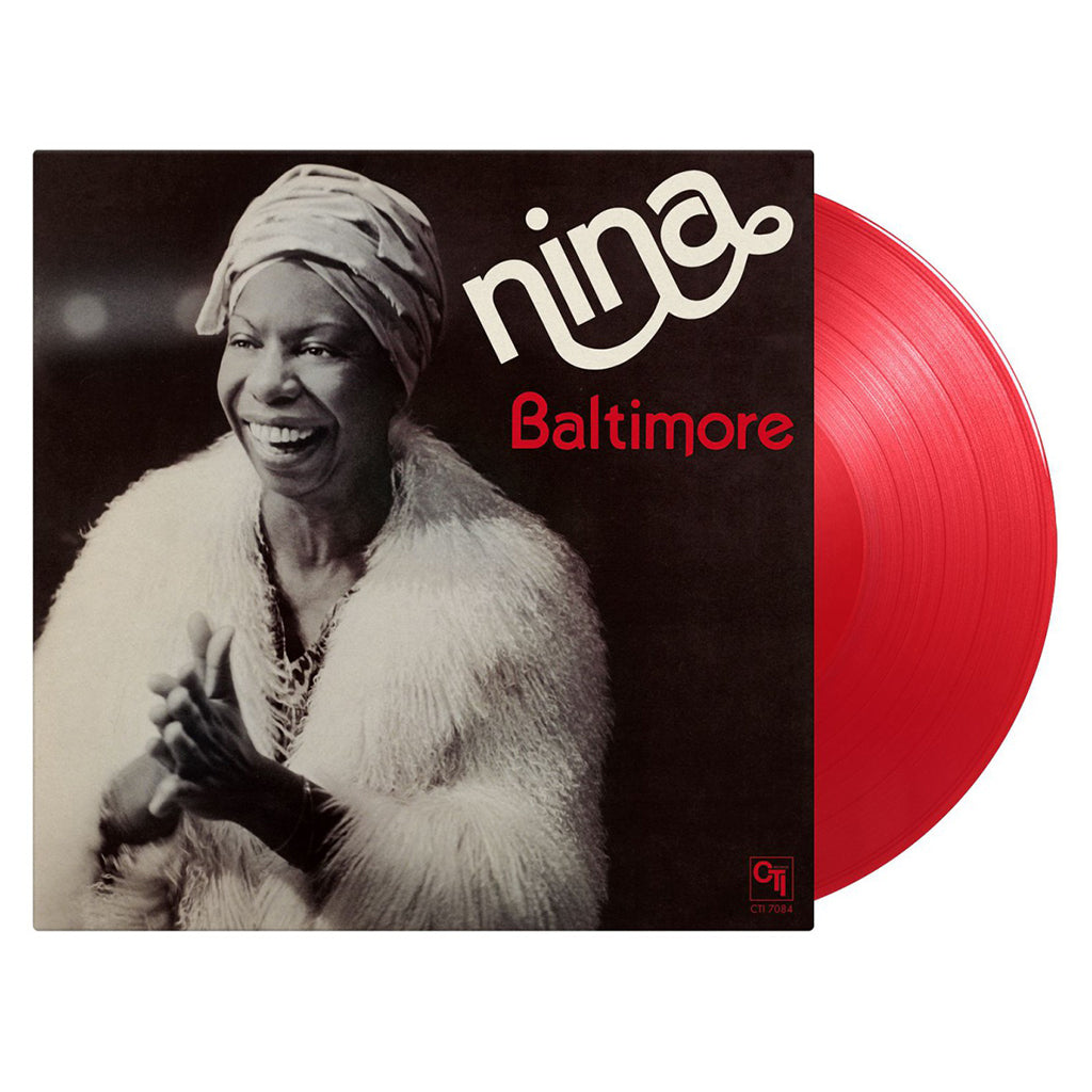 NINA SIMONE - Baltimore (45th Anniversary Edition) - LP - Gatefold 180g Translucent Red Vinyl