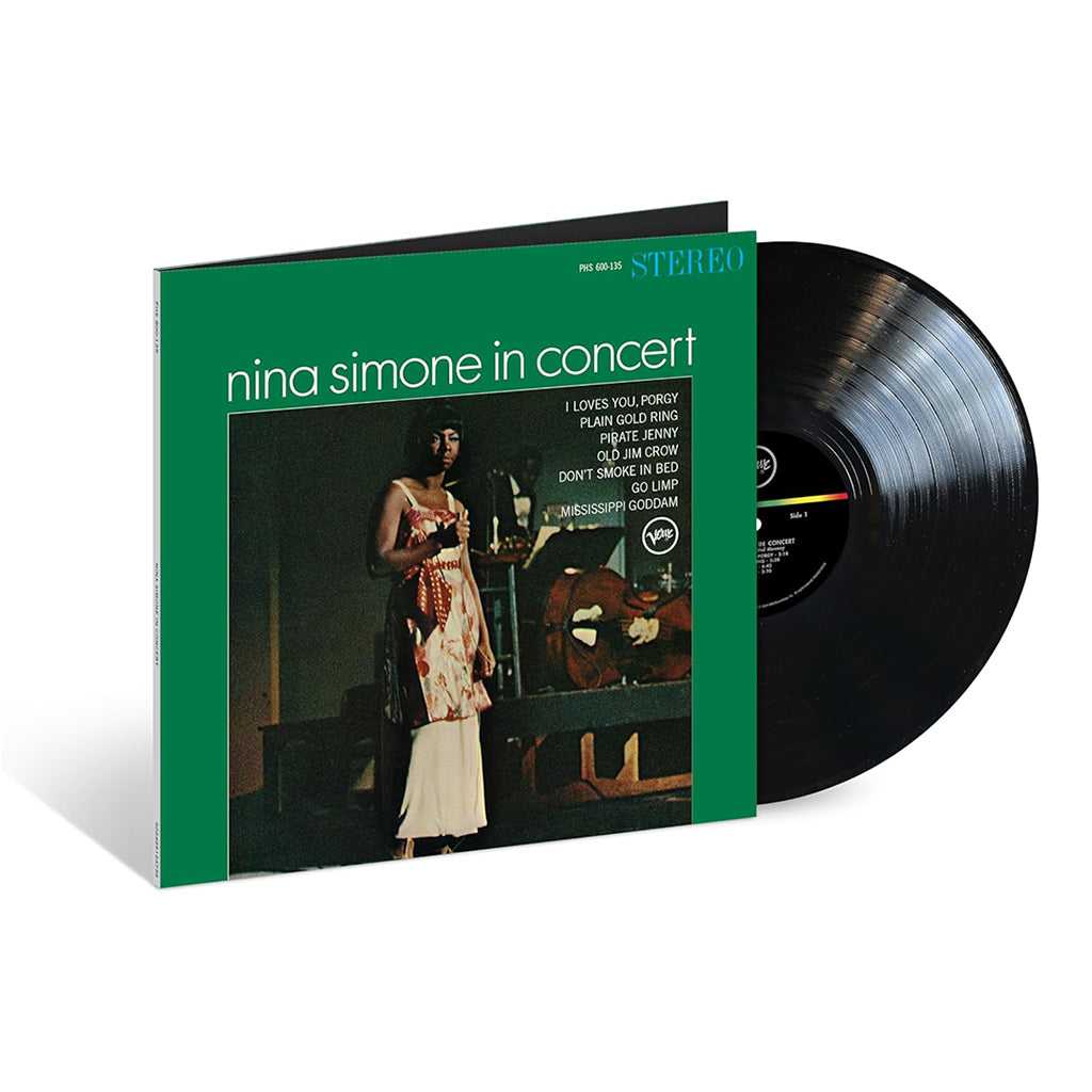 NINA SIMONE - Nina Simone In Concert (Verve Acoustic Sounds Series) - LP - Deluxe 180g Vinyl