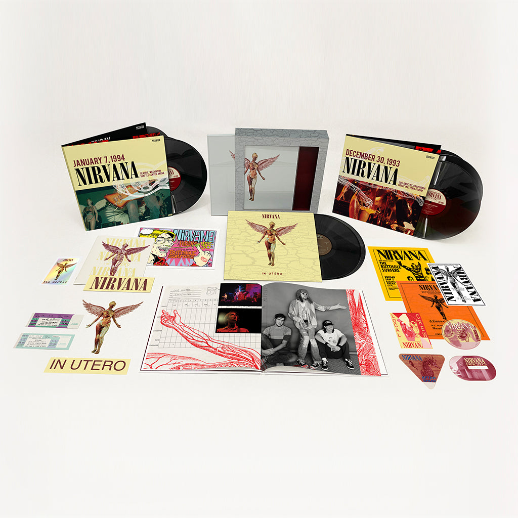 NIRVANA - In Utero (30th Anniversary Super Deluxe Edition) - 8LP - 180g Vinyl Box Set [OCT 27]
