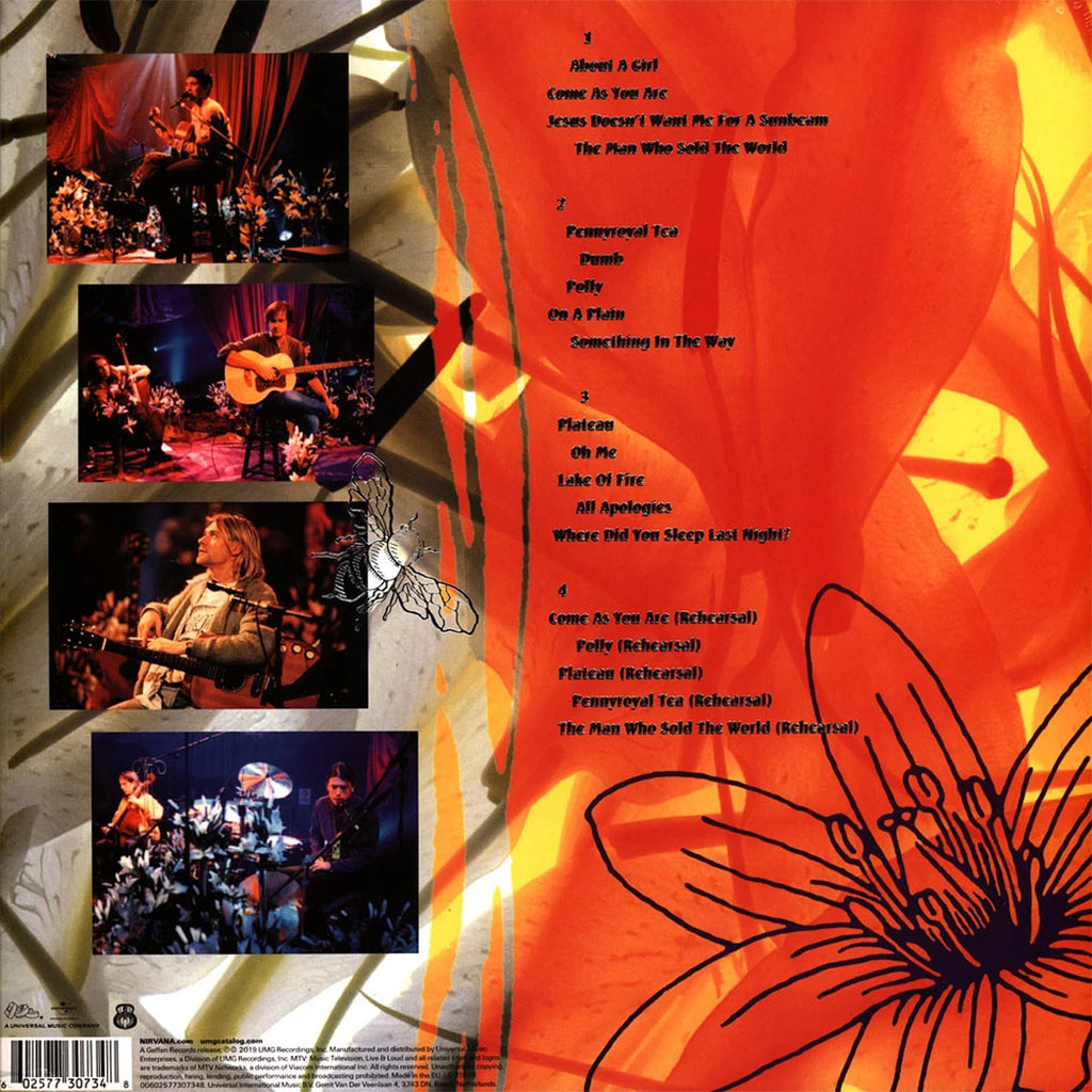 NIRVANA - MTV Unplugged in New York (25th Anniversary Edition) - 2LP - 180g Vinyl