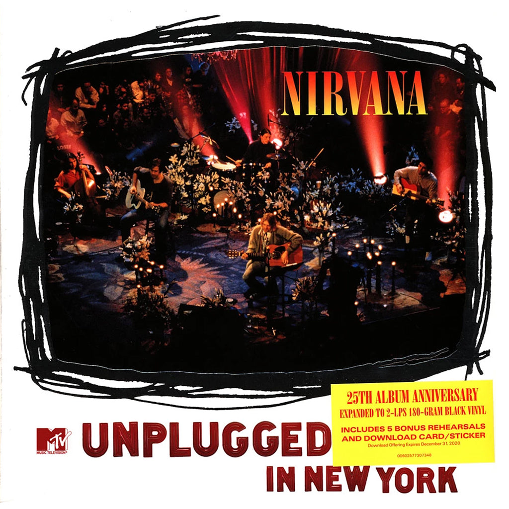 NIRVANA - MTV Unplugged in New York (25th Anniversary Edition) - 2LP - 180g Vinyl