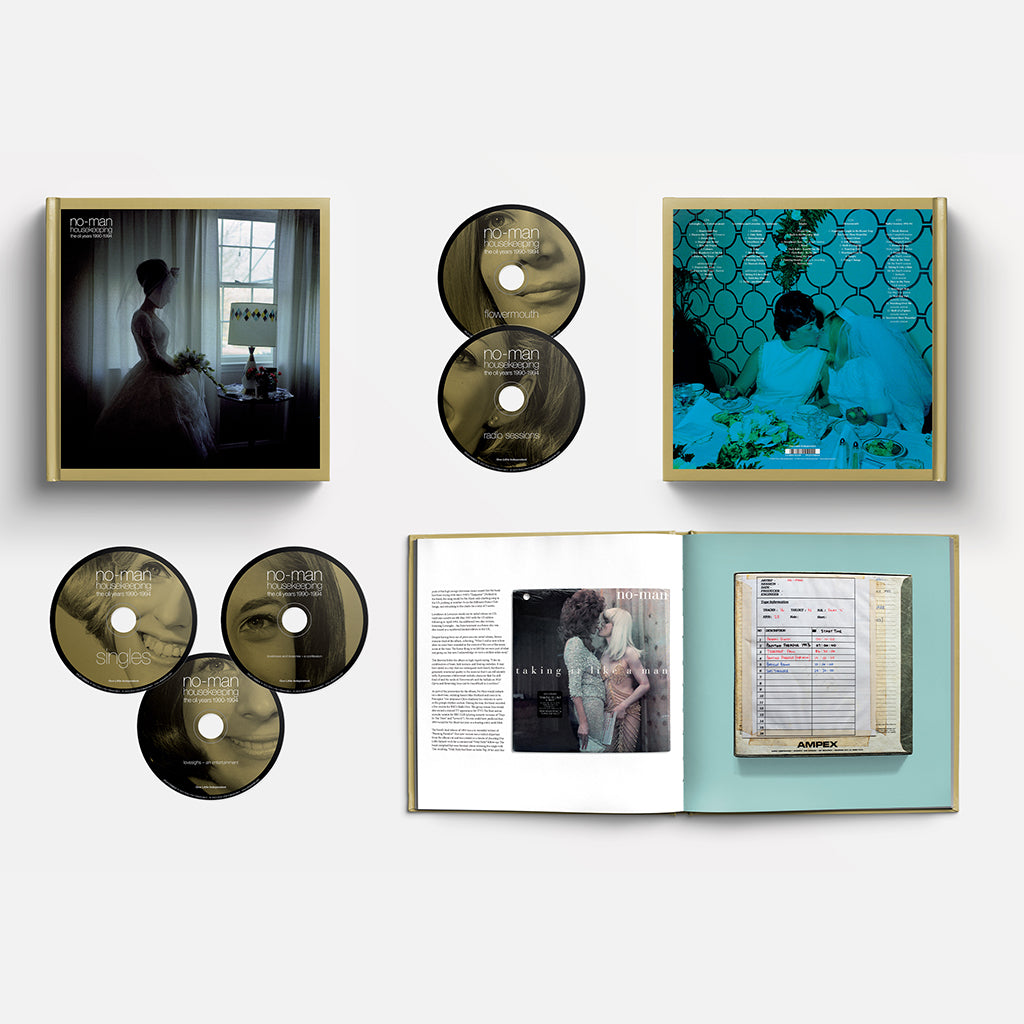 NO-MAN - Housekeeping – The OLI Years 1990-1994 - 5CD - Deluxe Bookset