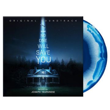 JOSEPH TRAPANESE - No One Will Save You (OST) - LP - 180g Blue and White Swirl Vinyl