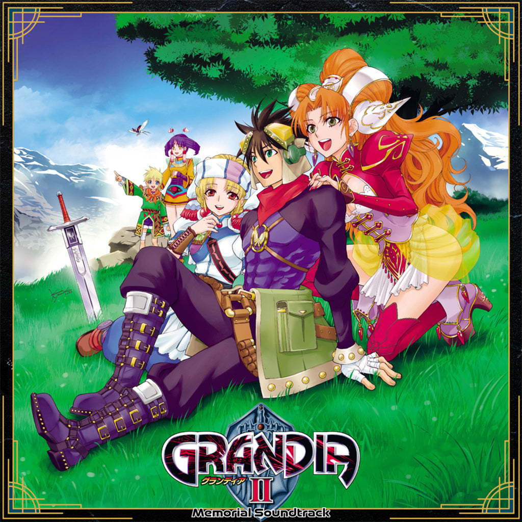 NORIYUKI IWADARE - Grandia II - Memorial Soundtrack - 3LP - Translucent Yellow Vinyl Collector's Box Set [SEP 29]