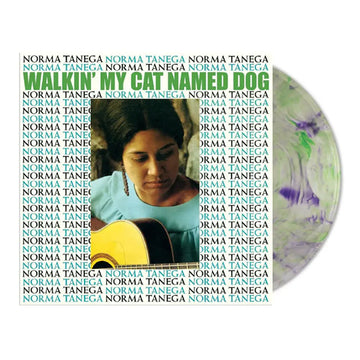 NORMA TANEGA - Walkin' My Cat Named Dog (Import) - LP - Clear with Green and Purple Swirl Vinyl [OCT 11]
