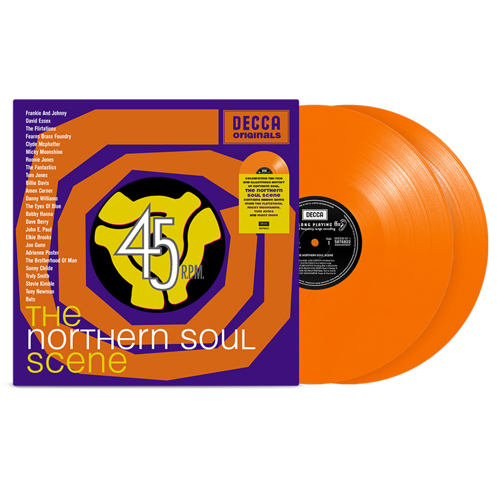 VARIOUS - The Northern Soul Scene (2024 Reissue) - 2LP - Orange Vinyl