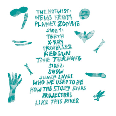 THE NOTWIST - News From Planet Zombie - LP - Clear Orange Vinyl