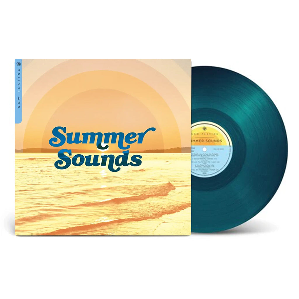 VARIOUS - Now Playing: Summer Sounds - LP - Sea Blue Vinyl