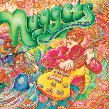 VARIOUS - Nuggets: Original Artyfacts From The First Psychedelic Era (1964-1968) - Vol. 2 (SYEOR 2024) - 2LP - Psychedelic Colour Vinyl