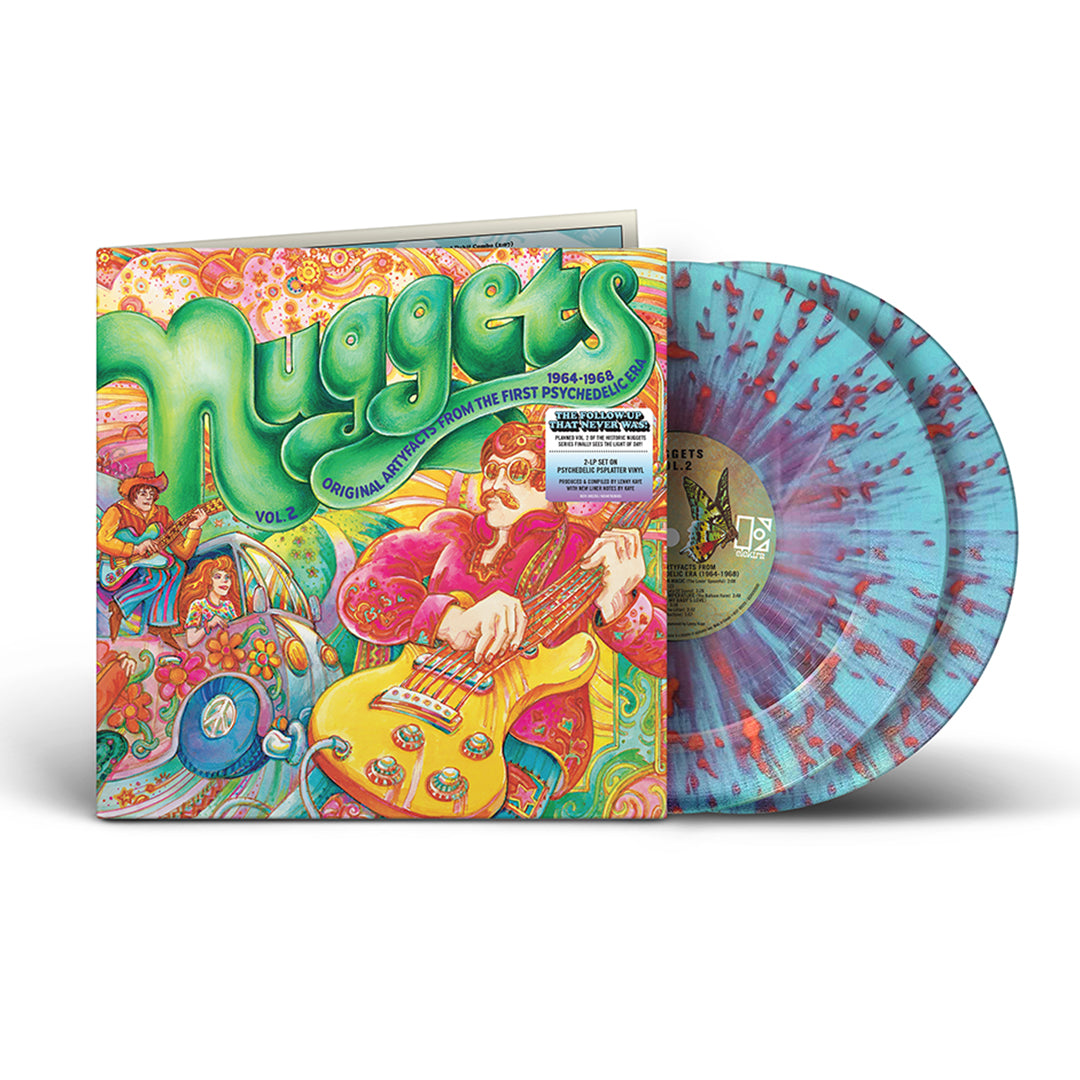 VARIOUS - Nuggets: Original Artyfacts From The First Psychedelic Era (1964-1968) - Vol. 2 (SYEOR 2024) - 2LP - Psychedelic Colour Vinyl