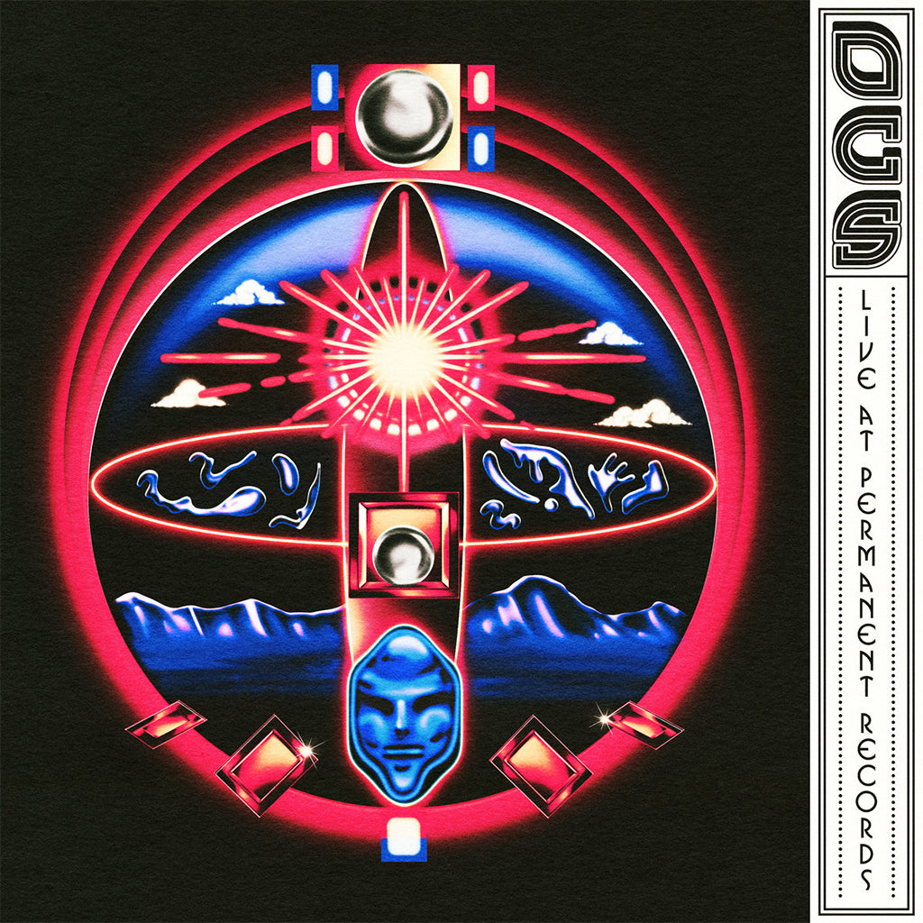 OCS - Live At Permanent Records - 2LP - Crystal Clear w/ a little Blue & Red Vinyl