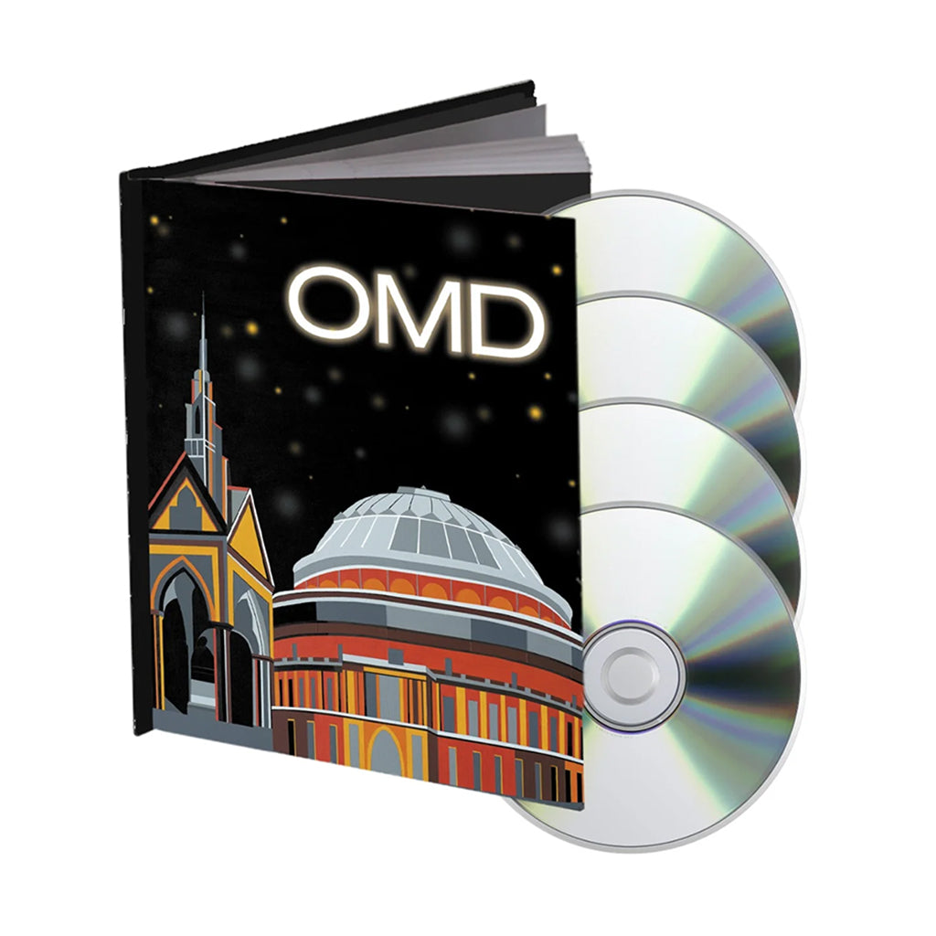 ORCHESTRAL MANOEUVRES IN THE DARK - Atmospheric And Greatest Hits - Live At The Royal Albert Hall (Super Deluxe) - 4CD Hardback Photobook