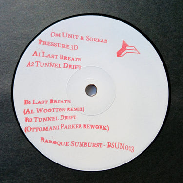 OM UNIT & SOREAB - Pressure 3D - 12" - Black Vinyl