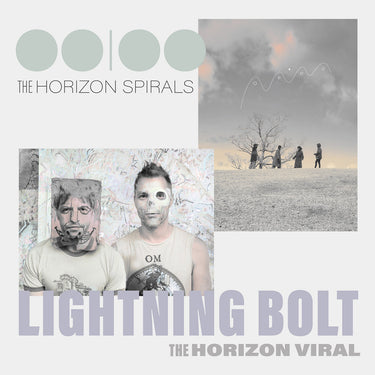 OOIOO / LIGHTNING BOLT - The Horizon Spirals / The Horizon Viral - LP - Metallic Silver Coloured Vinyl
