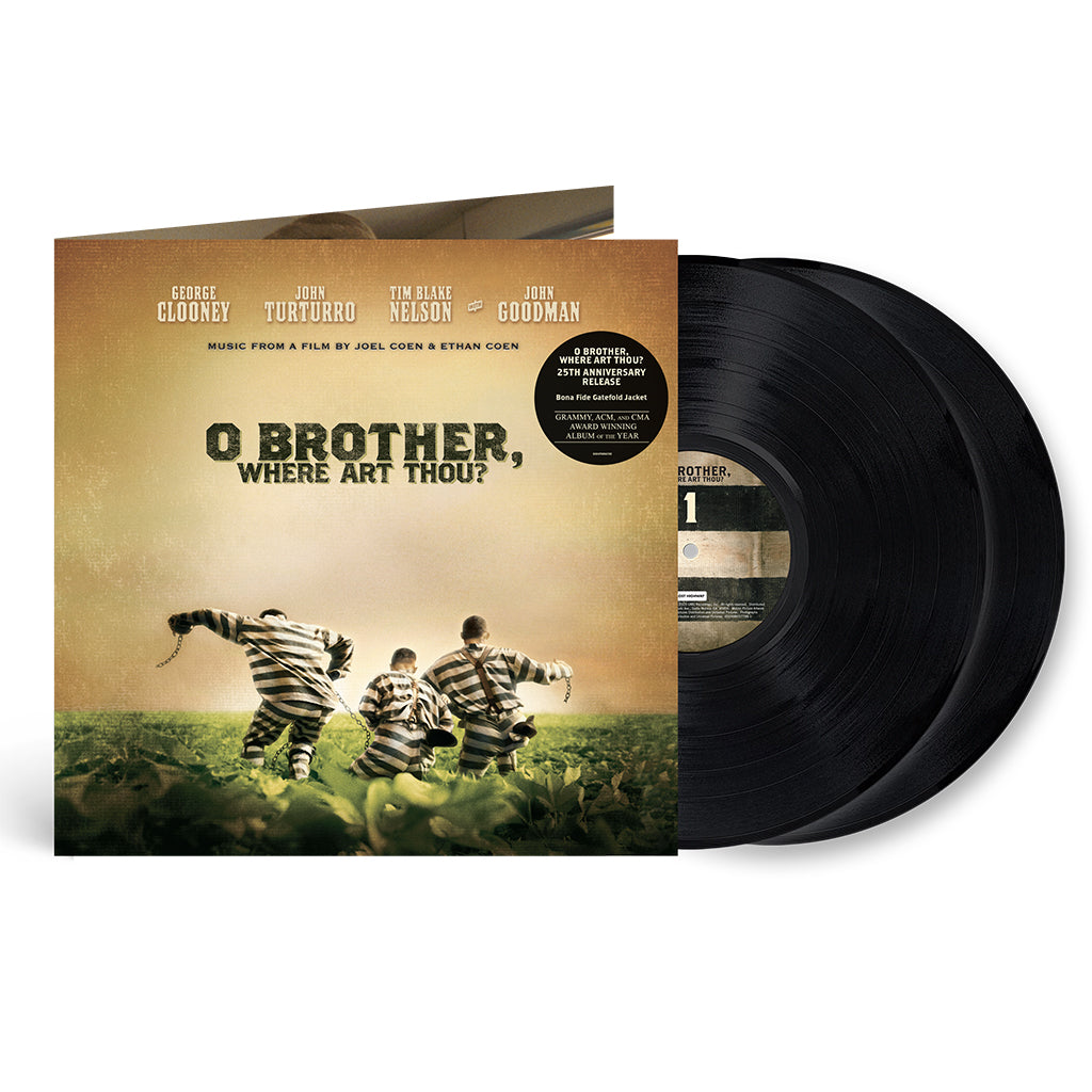 VARIOUS - O Brother, Where Art Thou? (Original Soundtrack) [25th Anniversary Reissue] - 2LP - Black Vinyl [FEB 20]