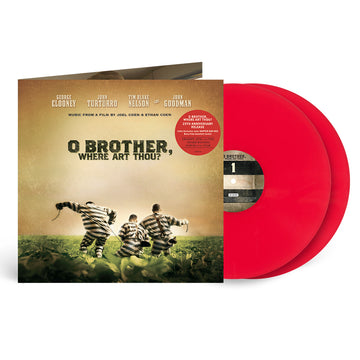 VARIOUS - O Brother, Where Art Thou? (Original Soundtrack) [25th Anniversary Edition] - 2LP - 'Dapper Dan Red' Colour Vinyl [FEB 20]