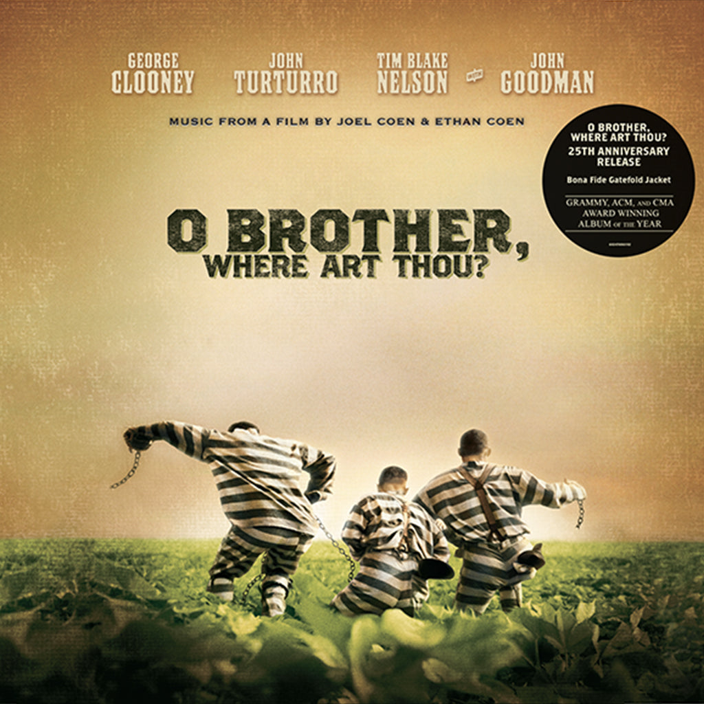 VARIOUS - O Brother, Where Art Thou? (Original Soundtrack) [25th Anniversary Reissue] - 2LP - Black Vinyl [FEB 20]