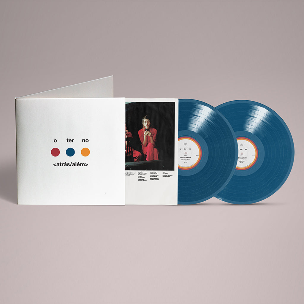 O TERNO - <atrás/além> (2024 Reissue) - 2LP - Blue Vinyl [JUN 21]