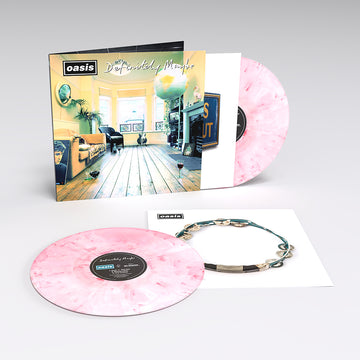OASIS - Definitely Maybe: 30th Anniversary Edition - 2LP - Pink and White Marble Vinyl [AUG 30]