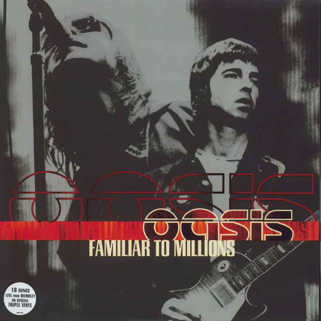 OASIS - Familiar To Millions (25th Anniversary) - 3LP - Black Vinyl [NOV 14]