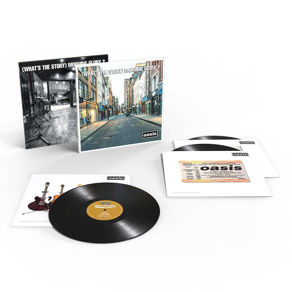 OASIS - (What's The Story) Morning Glory? (30th Anniversary Deluxe Edition) - 3LP - Black Vinyl [OCT 3]