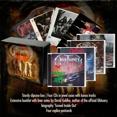 OBITUARY - Godly Beings (with 4 Replica Postcards) - 4CD Box Set