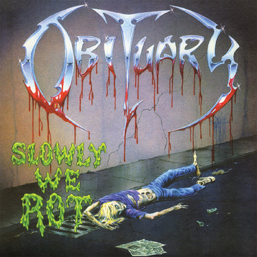 OBITUARY - Slowly We Rot (Remastered & Expanded) - LP - Corpse Blue w/ Blood Splatter Vinyl [MAR 6]