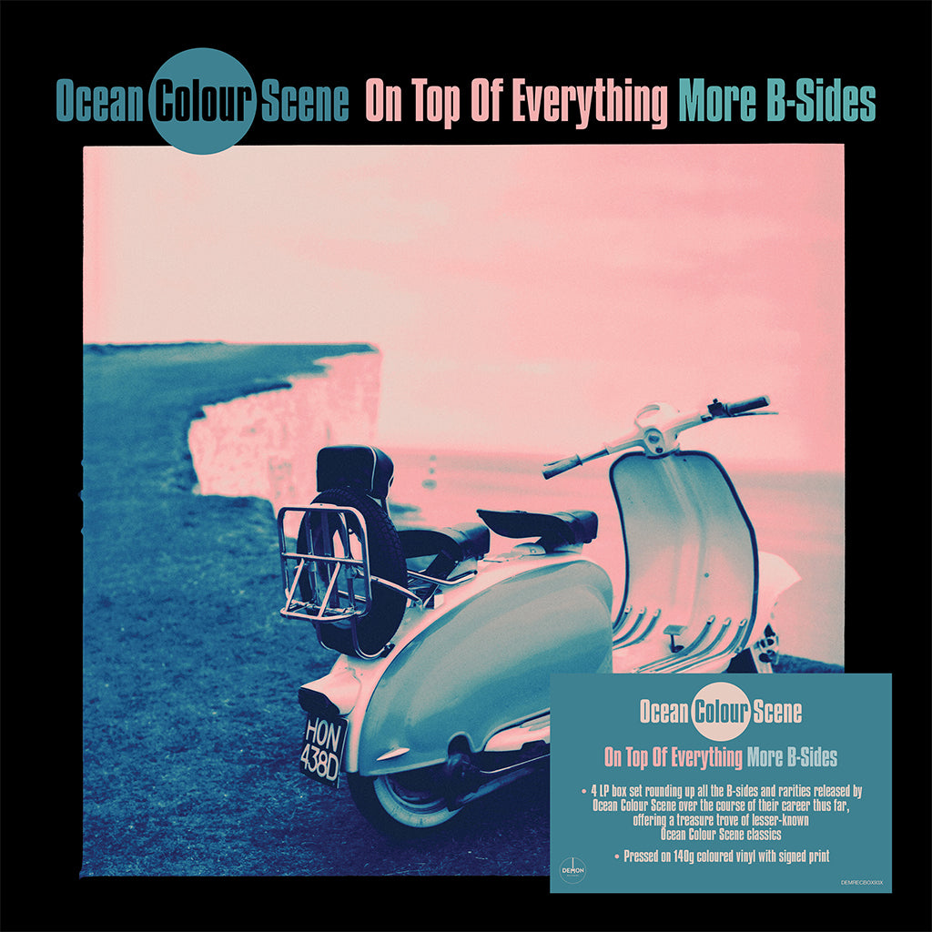 OCEAN COLOUR SCENE - On Top Of Everything - More B-Sides (with SIGNED Print) - 4LP - Coloured Vinyl Box Set [AUG 16]