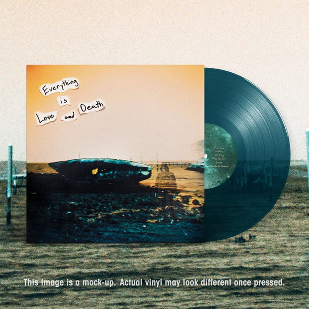 OCEANATOR - Everything is Love and Death (with Poster) - LP - Transparent Teal Vinyl [AUG 30]