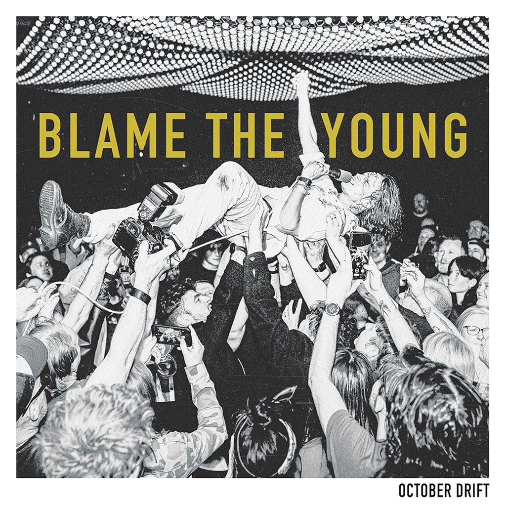 OCTOBER DRIFT - Blame The Young - LP - Grey, White & Black Tri-Colour Vinyl
