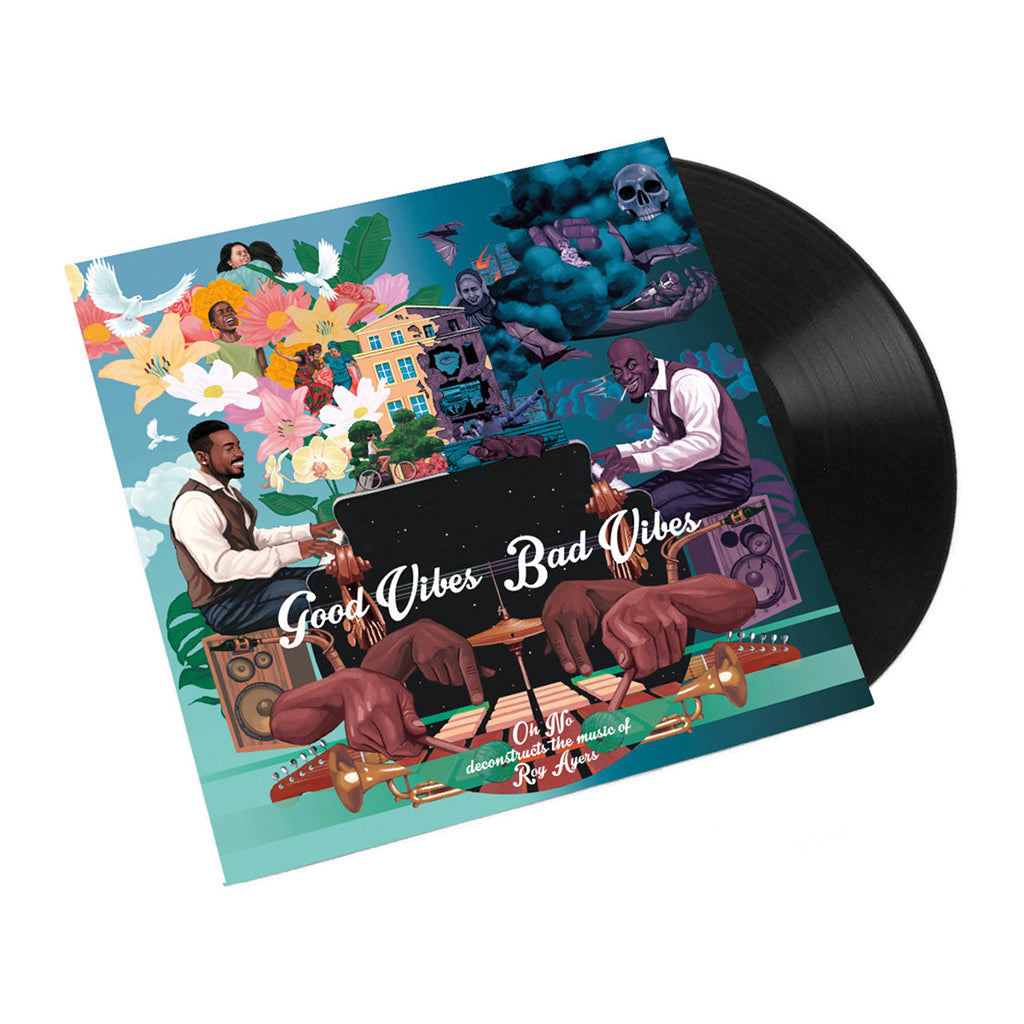 OH NO & ROY AYERS - Good Vibes / Bad Vibes - LP - Vinyl