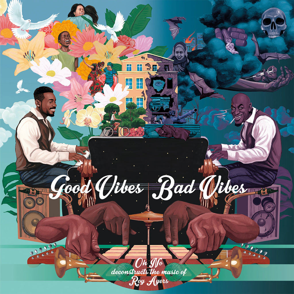 OH NO & ROY AYERS - Good Vibes / Bad Vibes - LP - Vinyl