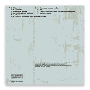 OLIVER COATES - Throb, Shiver, Arrow Of Time - LP - Vinyl