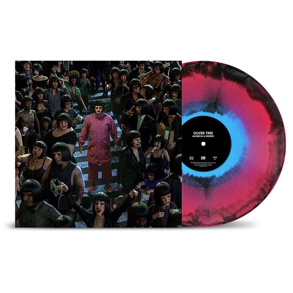 OLIVER TREE - Alone In A Crowd - LP - Splatter Vinyl