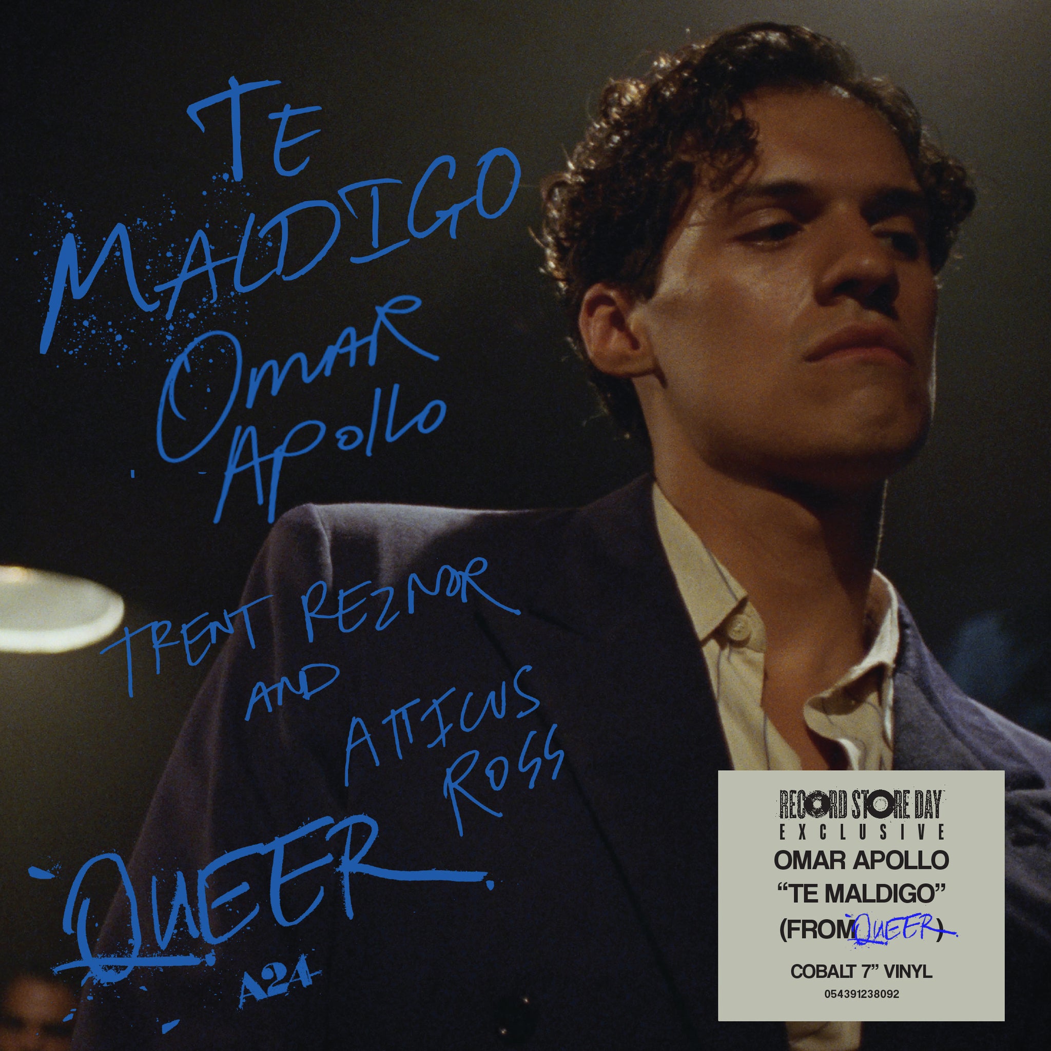 Omar Apollo, Trent Reznor & Atticus Ross - Te Maldigo (From Queer) - 7" Cobalt Blue Vinyl  [Record Store Day 2025]